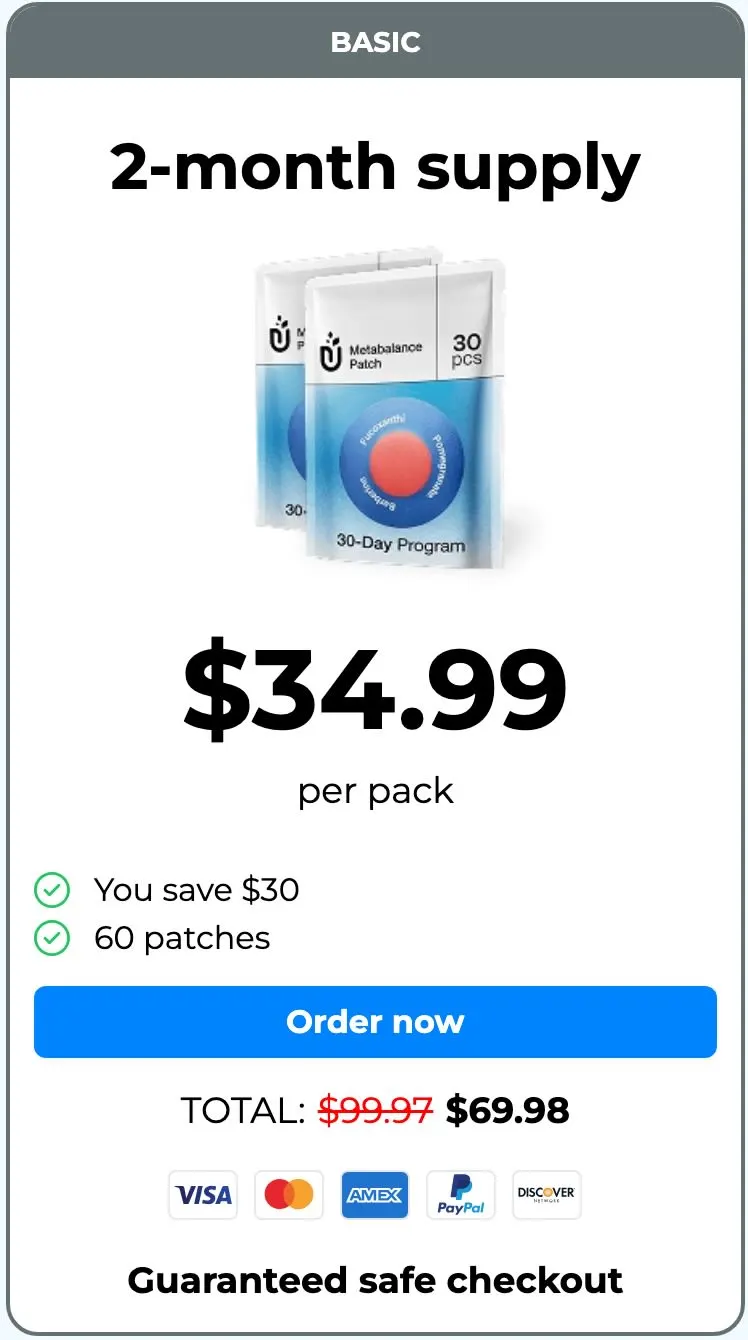 Purisaki Berberine Patch — Pricing Options